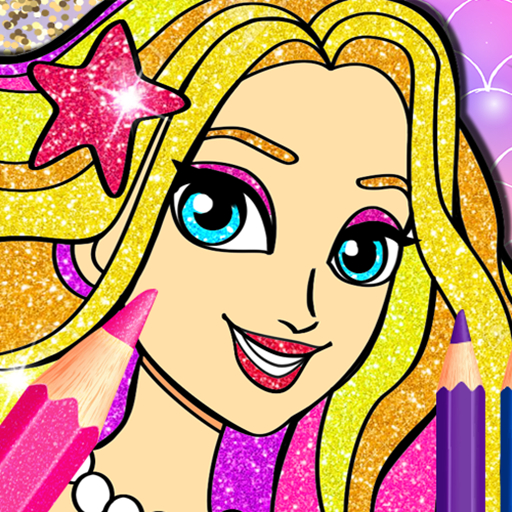 Princess Mermaid Coloring Game